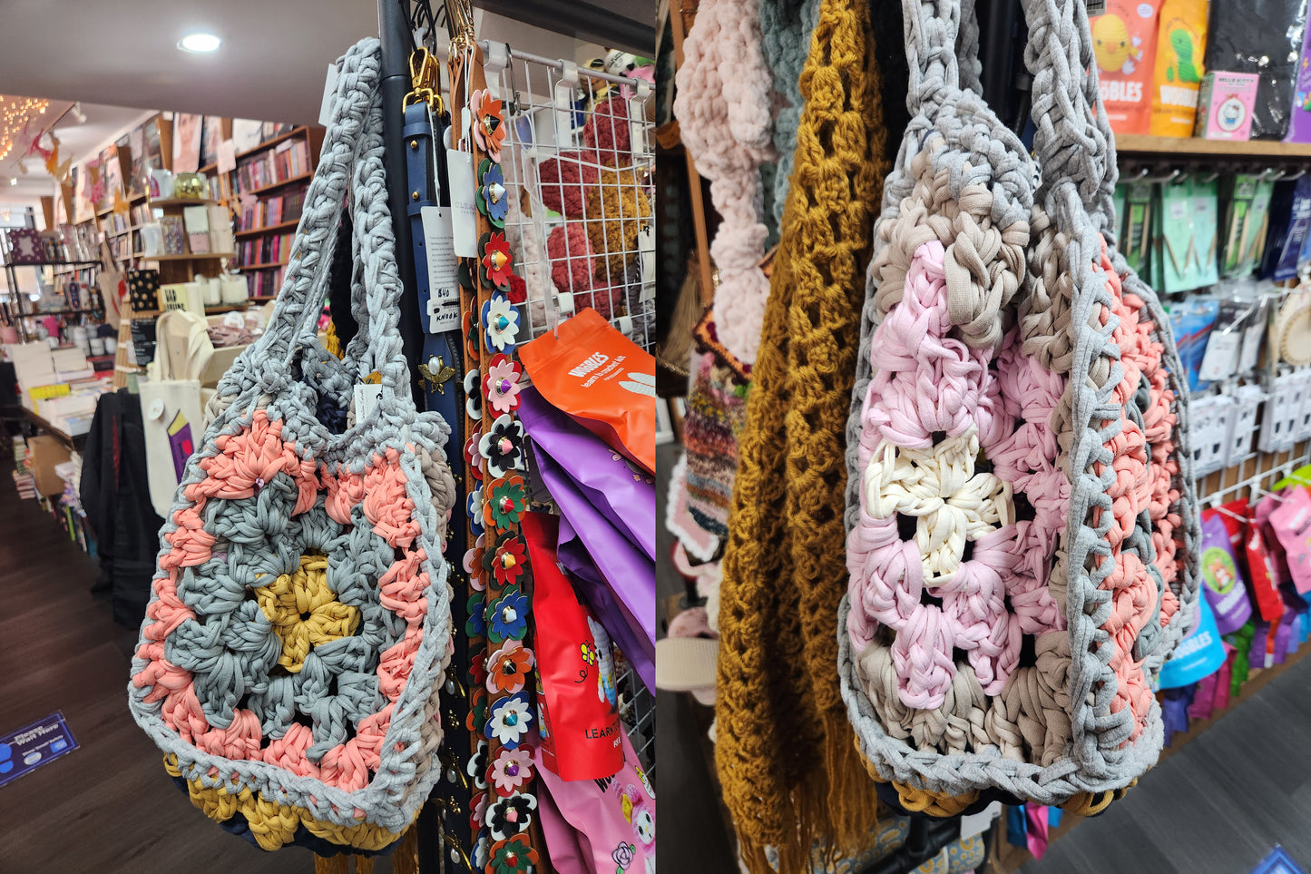 Handmade Granny Tote