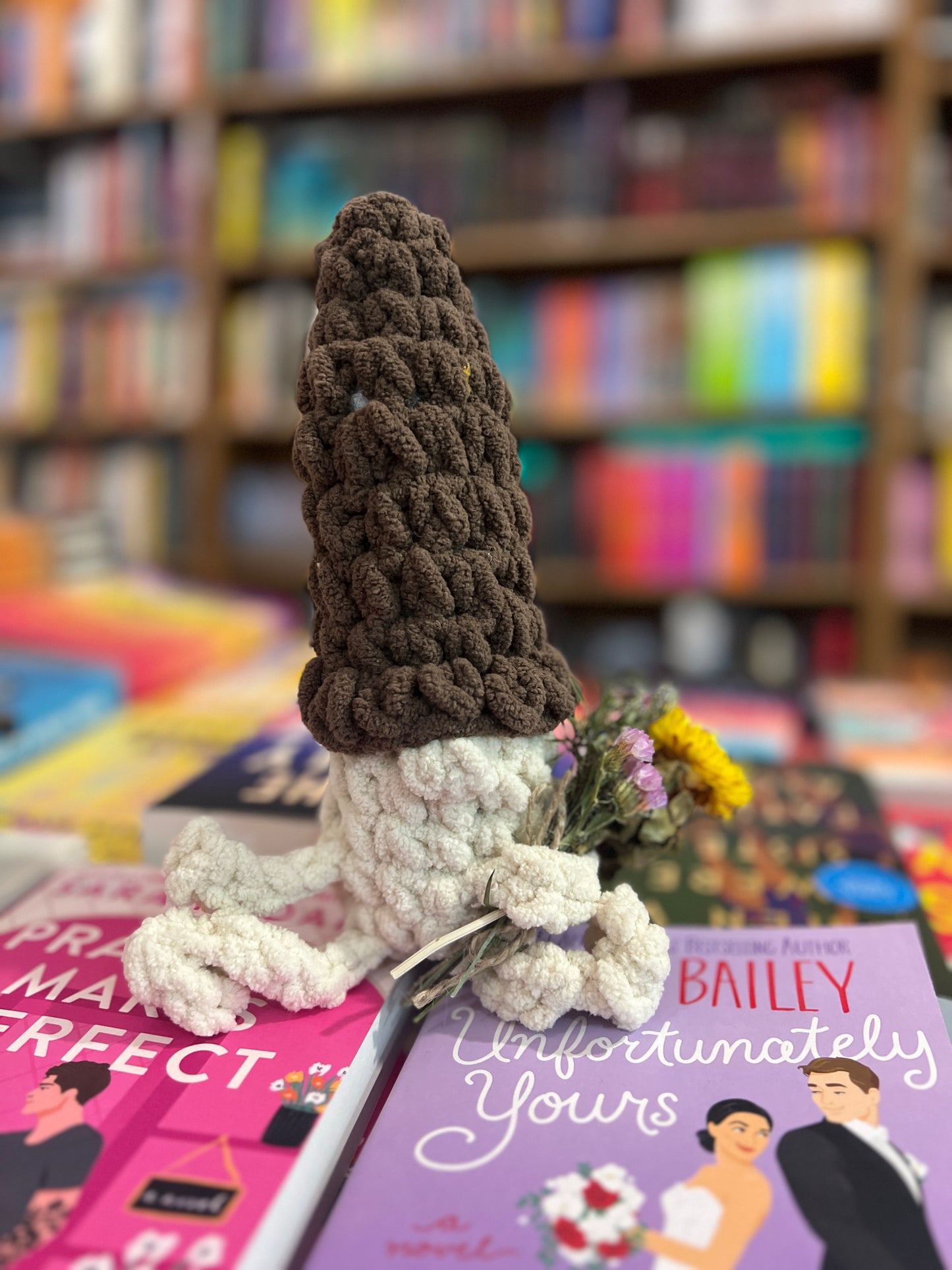 Gnome with Bouquet
