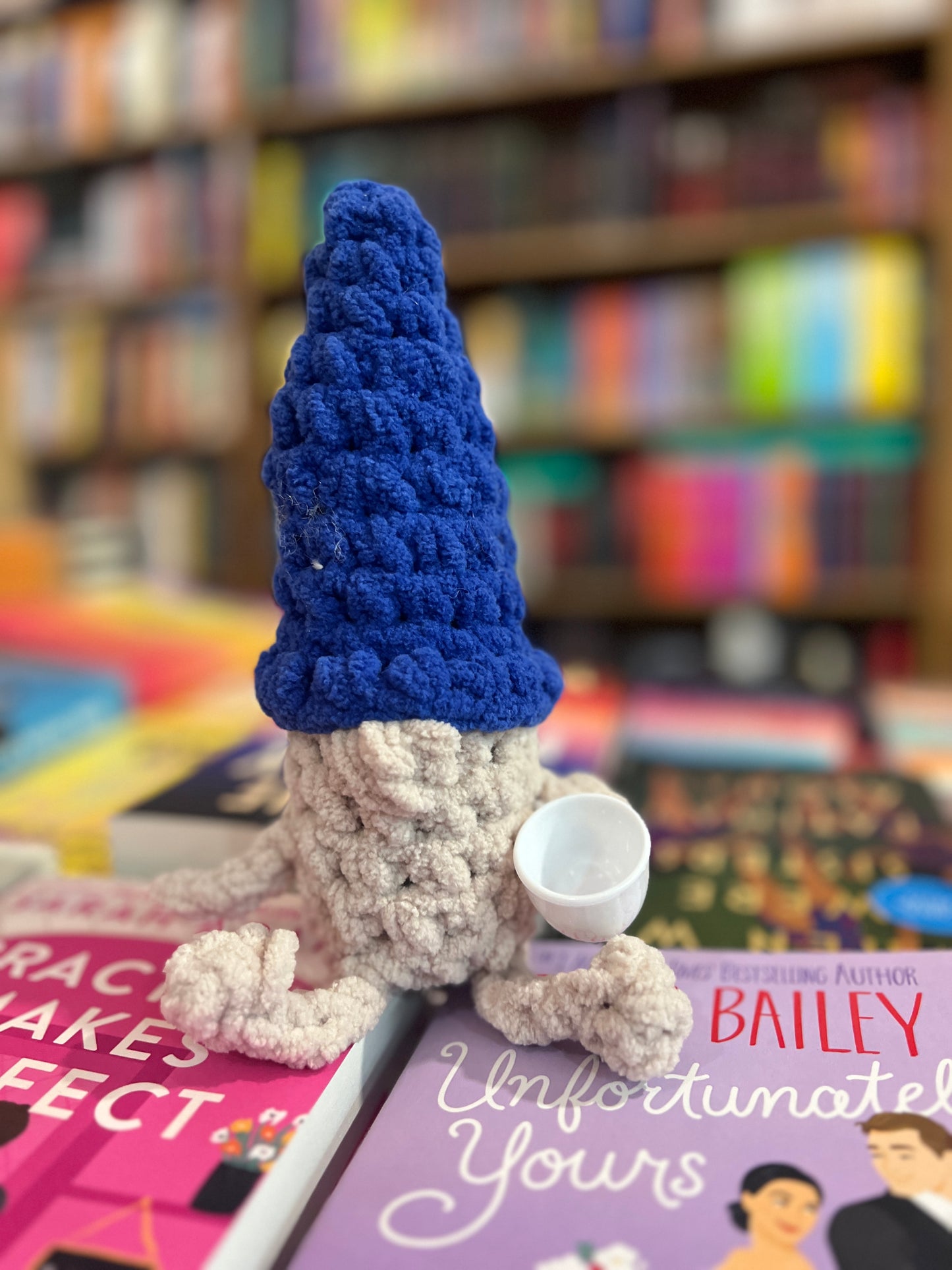 Gnome with Coffee Cup