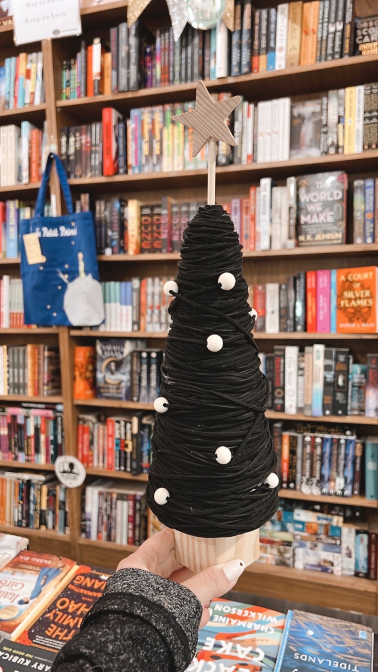 Faux Suede Christmas Tree