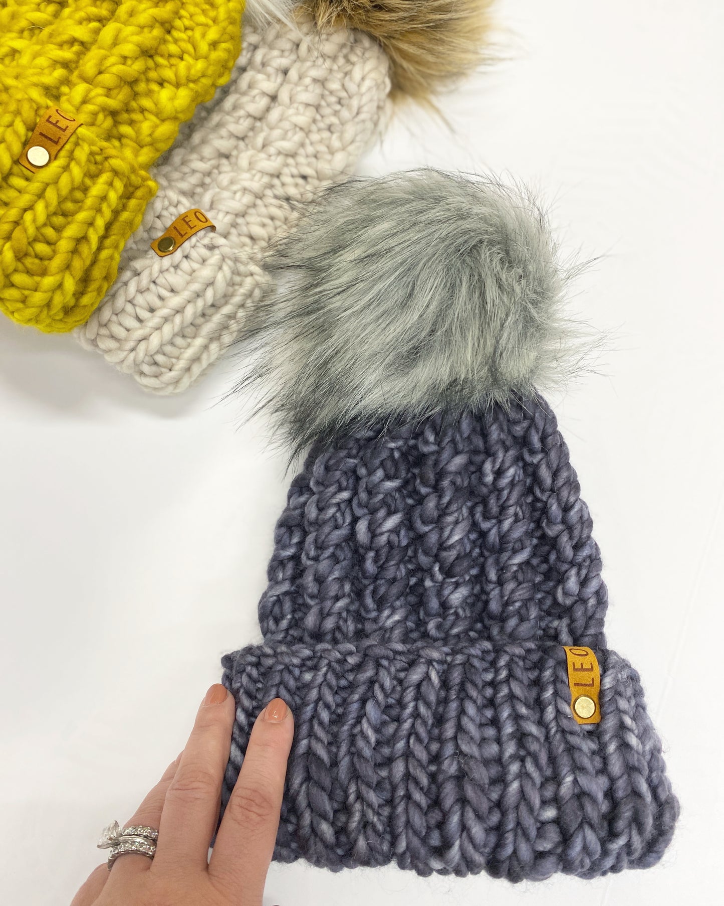 Twist And Slouch Beanie Pattern with Bonus Fold Up Brim Twist And Slouch Pattern