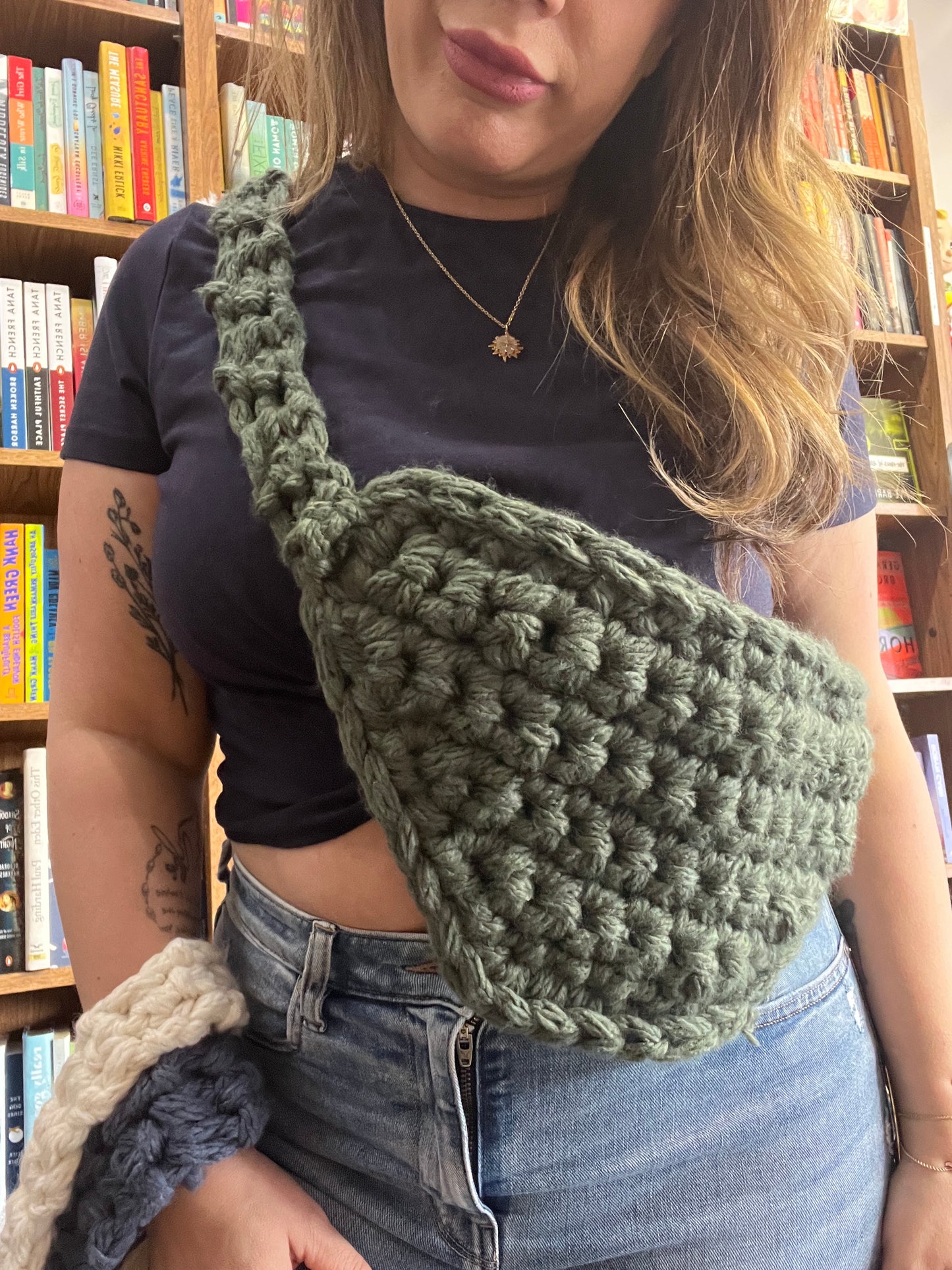 Crochet Sling Bag