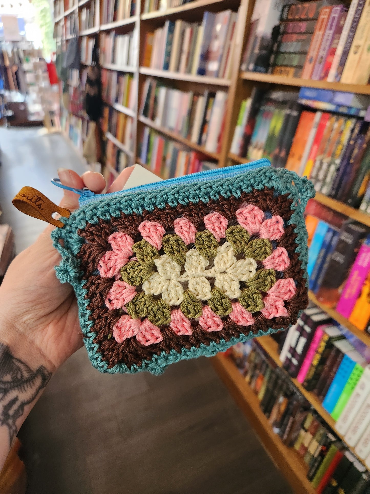 Crochet Zippered Pouches