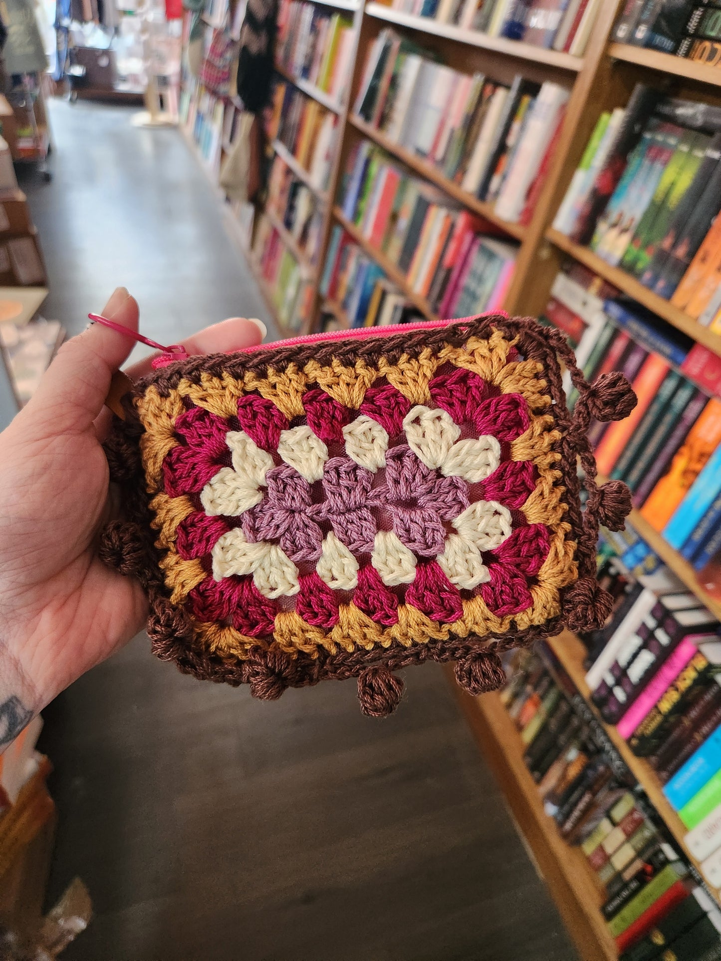 Crochet Zippered Pouches