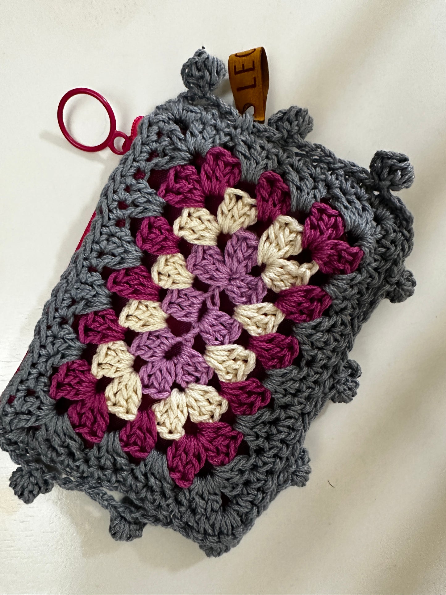 Crochet Zippered Pouches