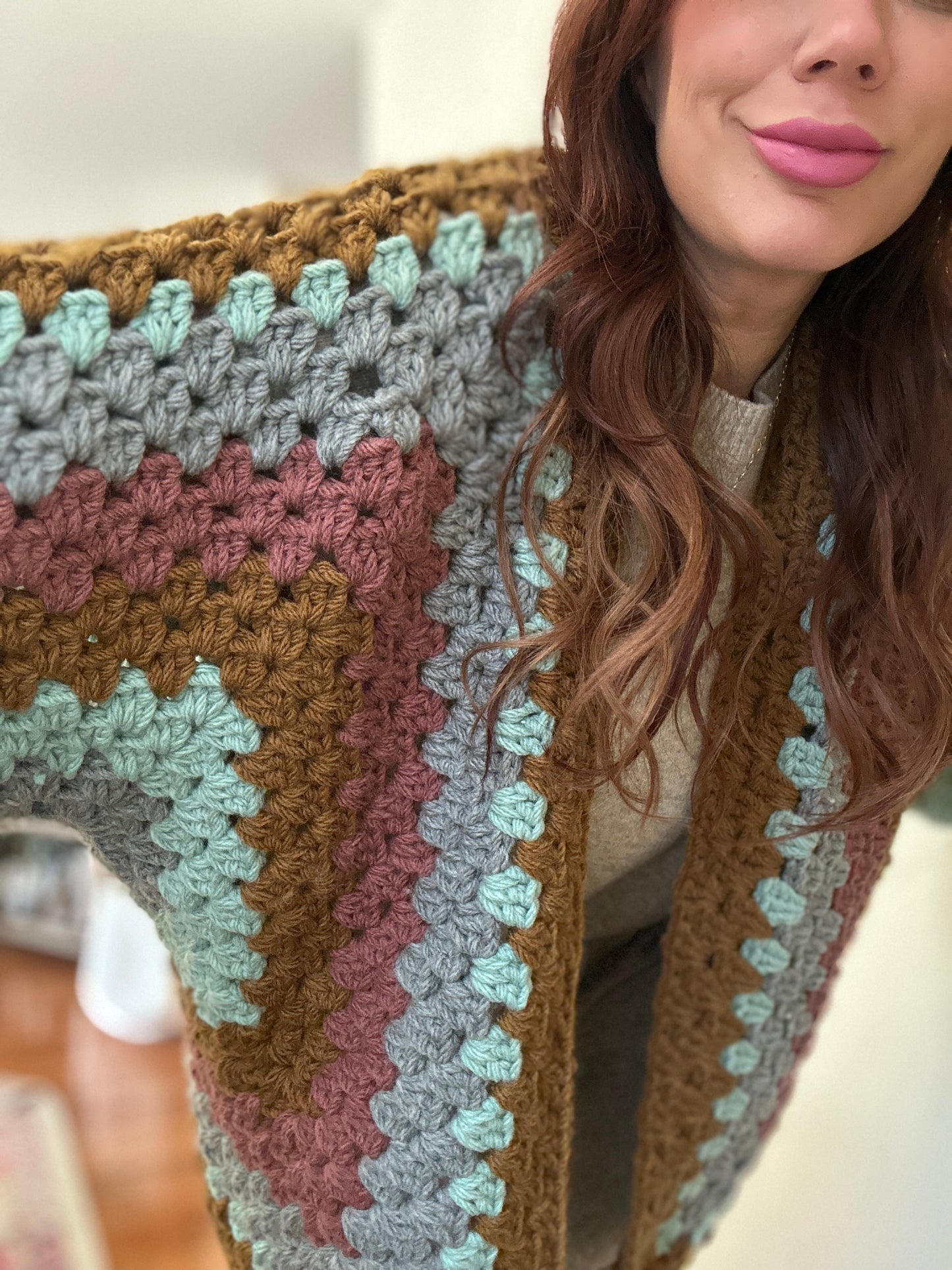 Crochet Granny Sweater