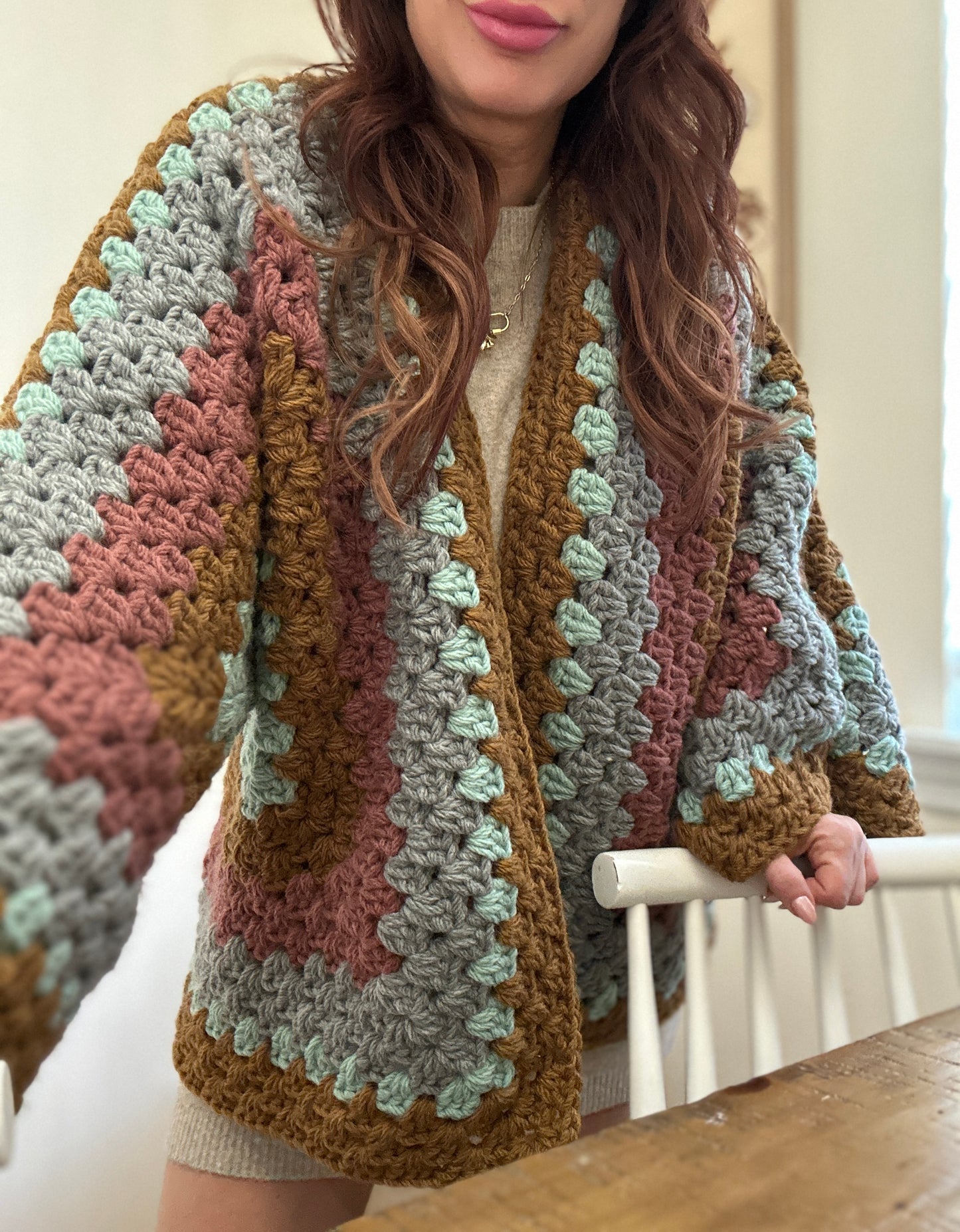 Crochet Granny Sweater