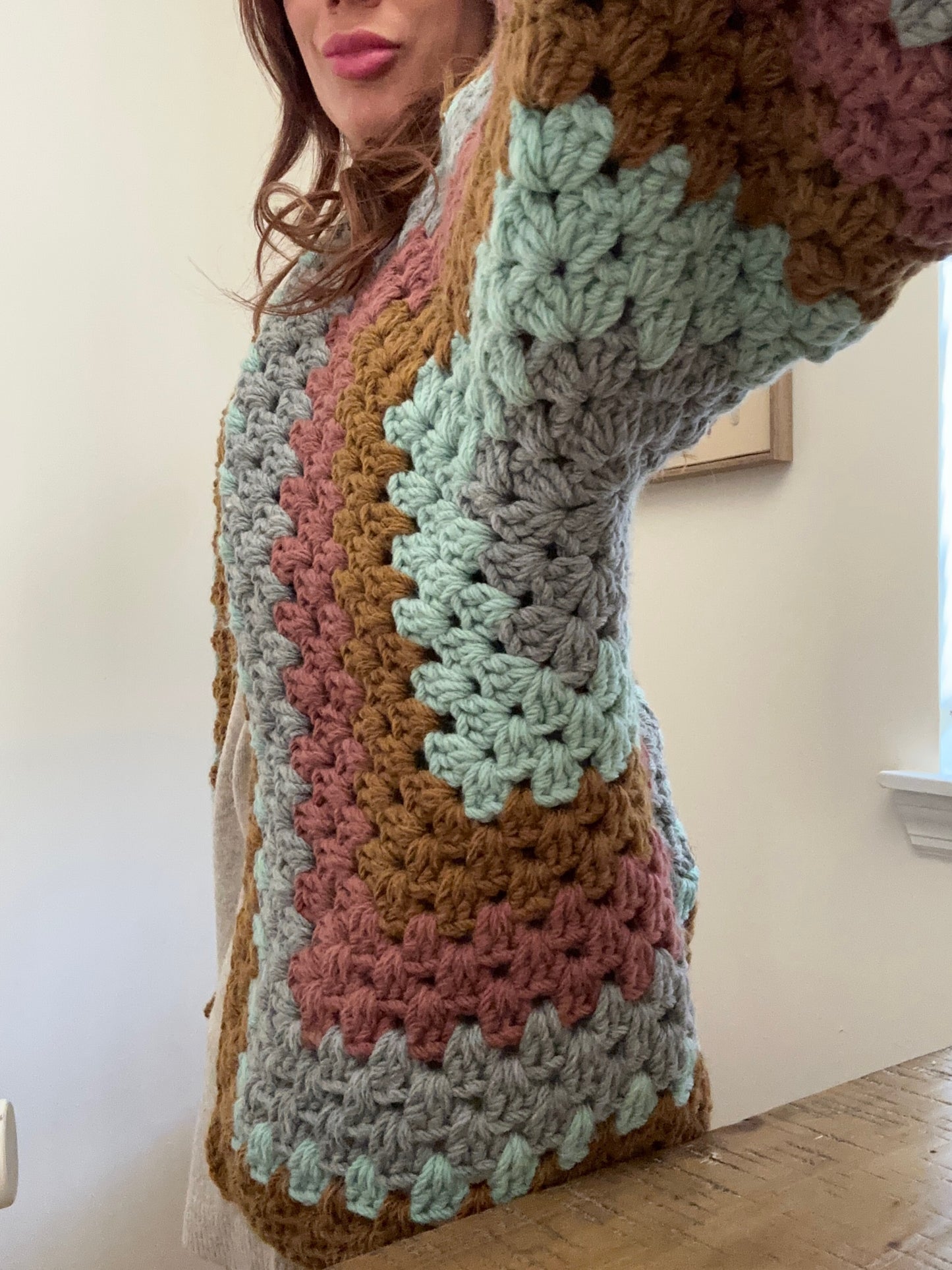 Crochet Granny Sweater