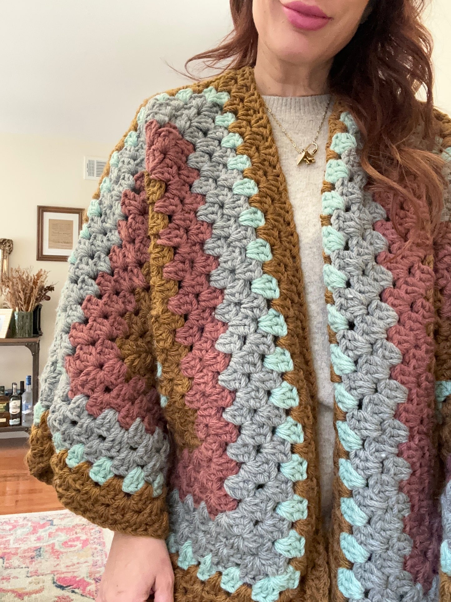 Crochet Granny Sweater