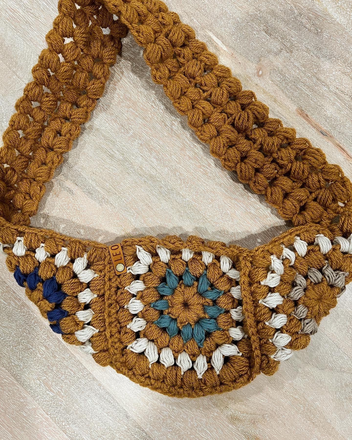 Crochet Boho Crossbody Bag – LEOknits