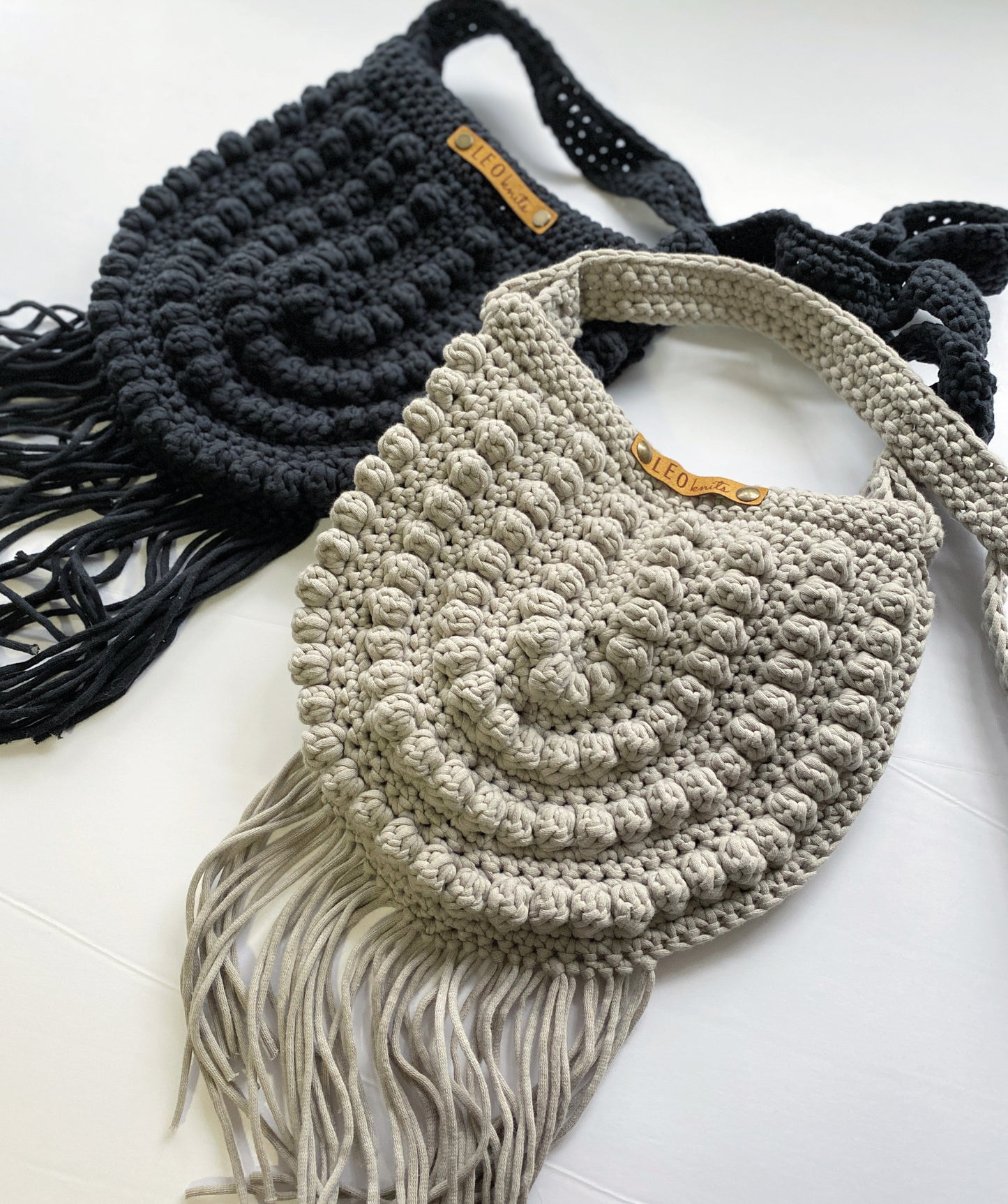 Crochet Boho Crossbody Bag