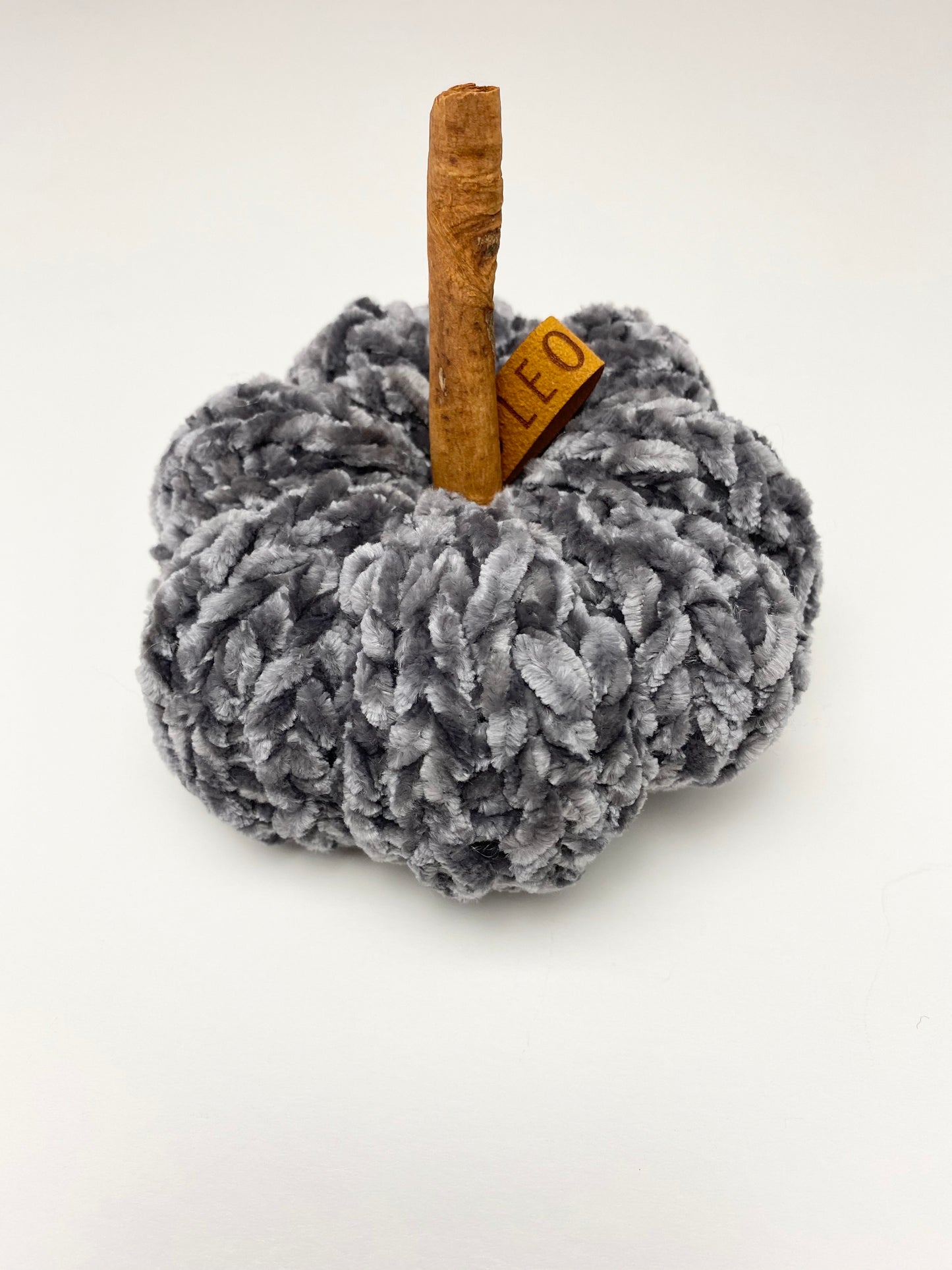 Mini Velvet Pumpkin